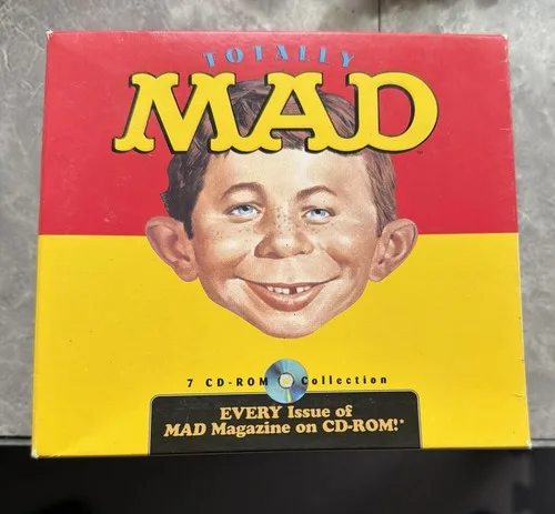 CD-ROM 7-disc Totally Mad magazine collection 1999 Comics thumbnail