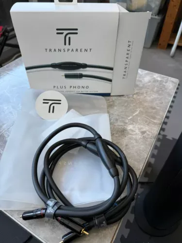 Transparent Audio PLUS Phono Interconnect - 1M Pair thumbnail