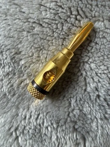 10 Pcs Gold Plated Speaker Banana Plugs image indicator(2)