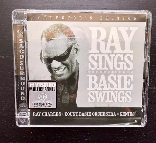 RAY CHARLES - COUNT BASIE SWINGS - SACD - RARE thumbnail