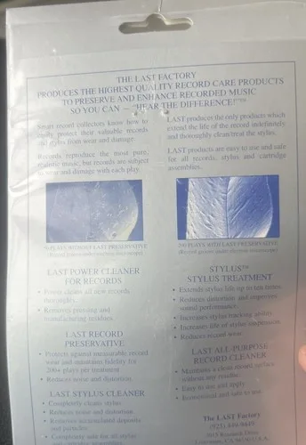 LAST Factory All-Purpose Record Cleaner 2 oz image indicator(3)