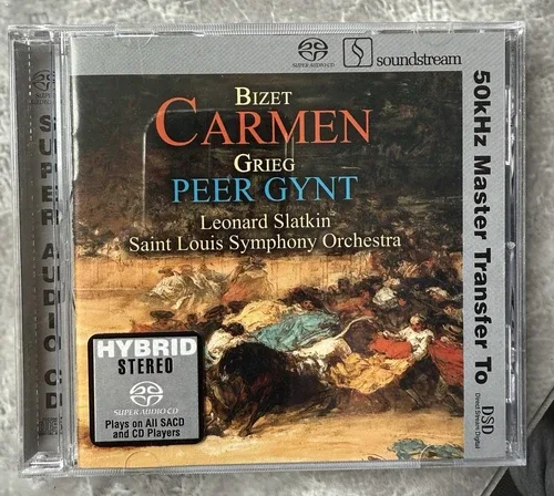 Bizet Carmen/Greg Peer Gynt 2005 Telarc SACD thumbnail