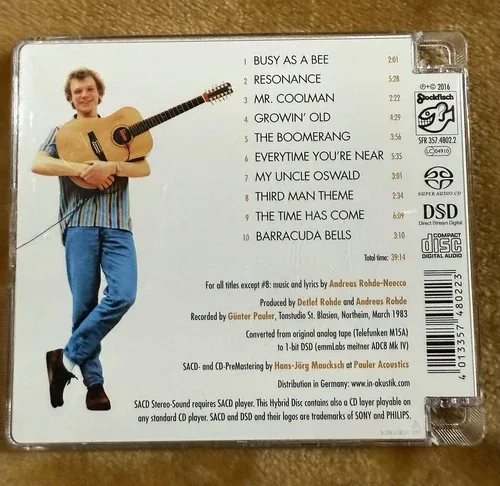 ANDREAS ROHDE - Analog Pearls Vol. 2 CD SACD image indicator(2)