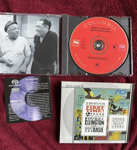 DUKE ELLINGTON, COUNT BASIE: First Time US Columbia SACD image indicator(2)