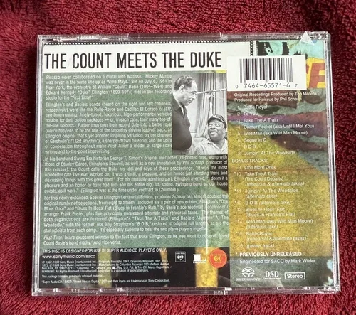 DUKE ELLINGTON, COUNT BASIE: First Time US Columbia SACD image indicator(3)