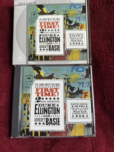 DUKE ELLINGTON, COUNT BASIE: First Time US Columbia SACD image indicator(4)