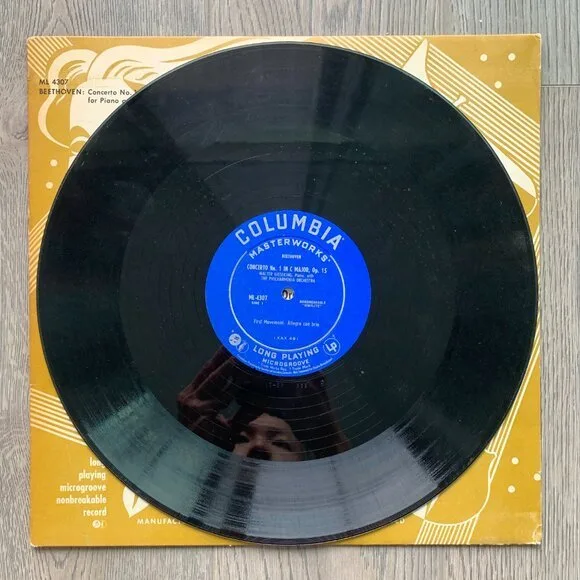 Beethoven Concerto No.1 Vinyl Record image indicator(2)