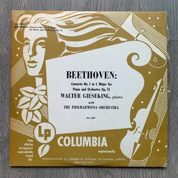 Beethoven Concerto No.1 Vinyl Record image indicator(5)