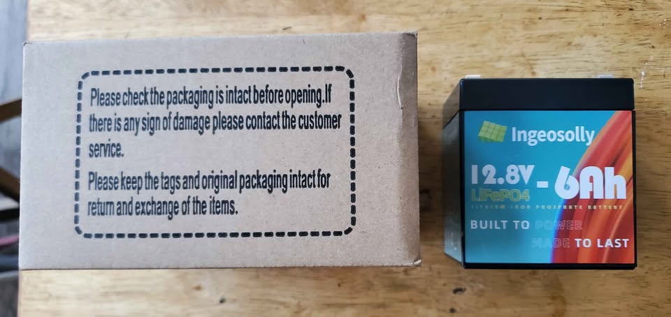 12V 6AH LiFePO4 Battery Pack - photo 3