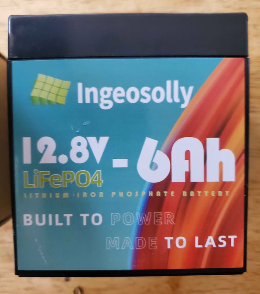 12V 6AH LiFePO4 Battery Pack - photo 4