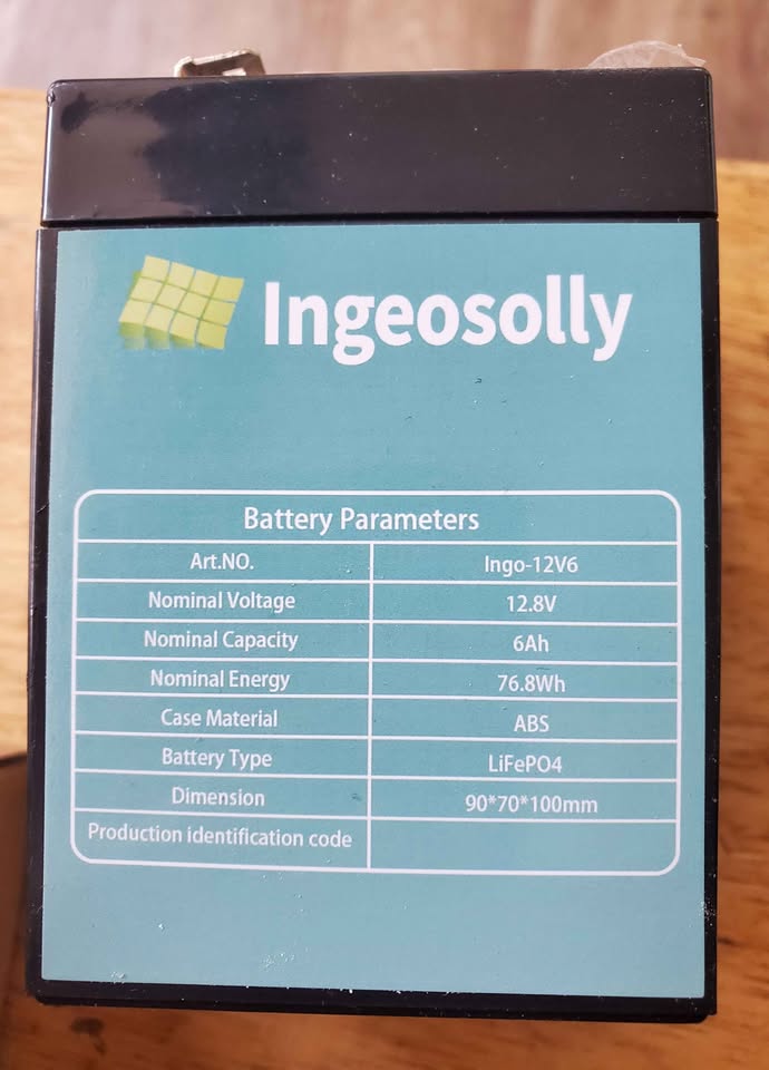 12V 6AH LiFePO4 Battery Pack - photo 5