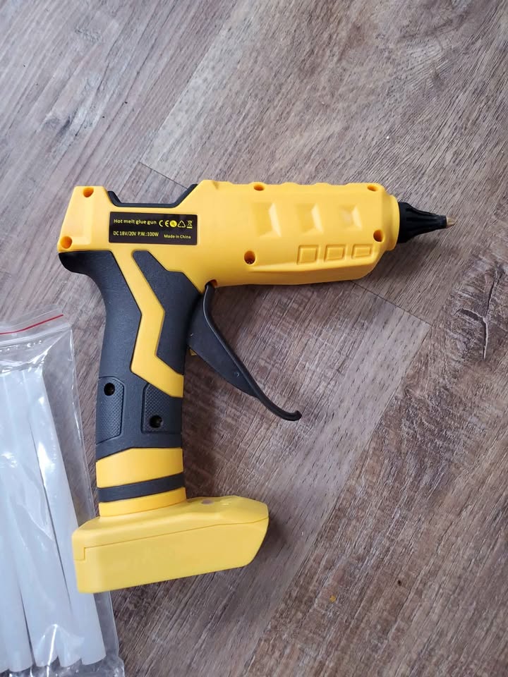 Brand New Work With DEWALT 20V Battery Hot Melt Glue Gun with Gl - photo 2