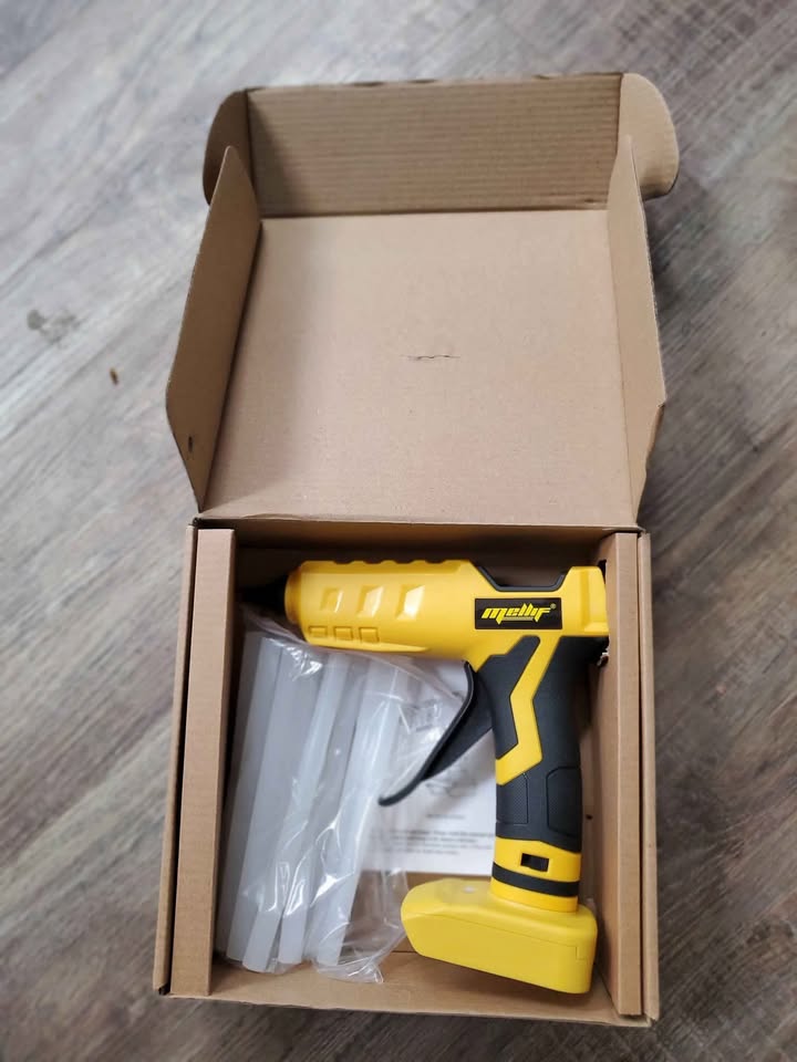Brand New Work With DEWALT 20V Battery Hot Melt Glue Gun with Gl - photo 4