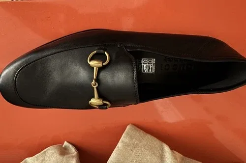 Gucci Brixton Horsebit Loafer 407314 7.5 141641812 image indicator(2)