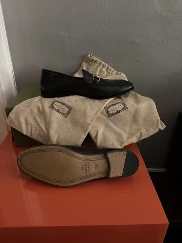 Gucci Brixton Horsebit Loafer 407314 7.5 141641812 image indicator(7)