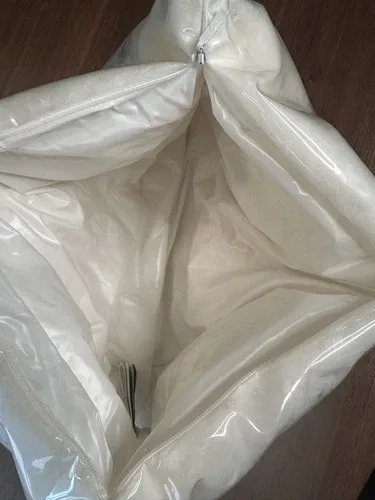 MONCLER Sioule Nylon Pouch Case Second Bag PVC Clear White image indicator(9)