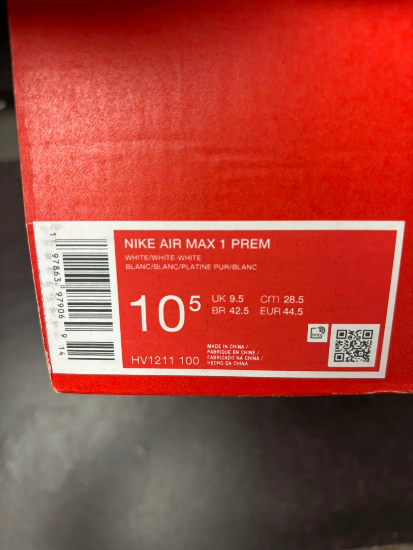 Nike Air Max 1 Premium White Snakeskin image indicator(6)