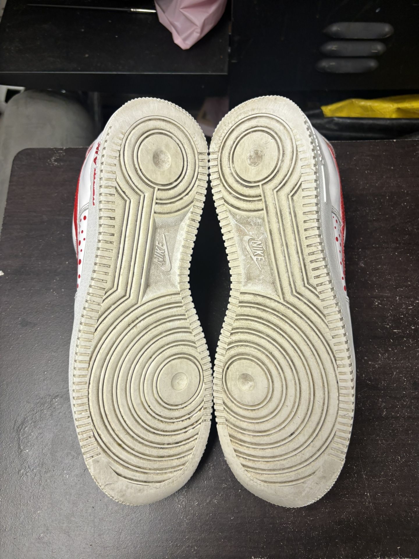 Air Force 1 Low Triple White Custom Shoe - photo 3