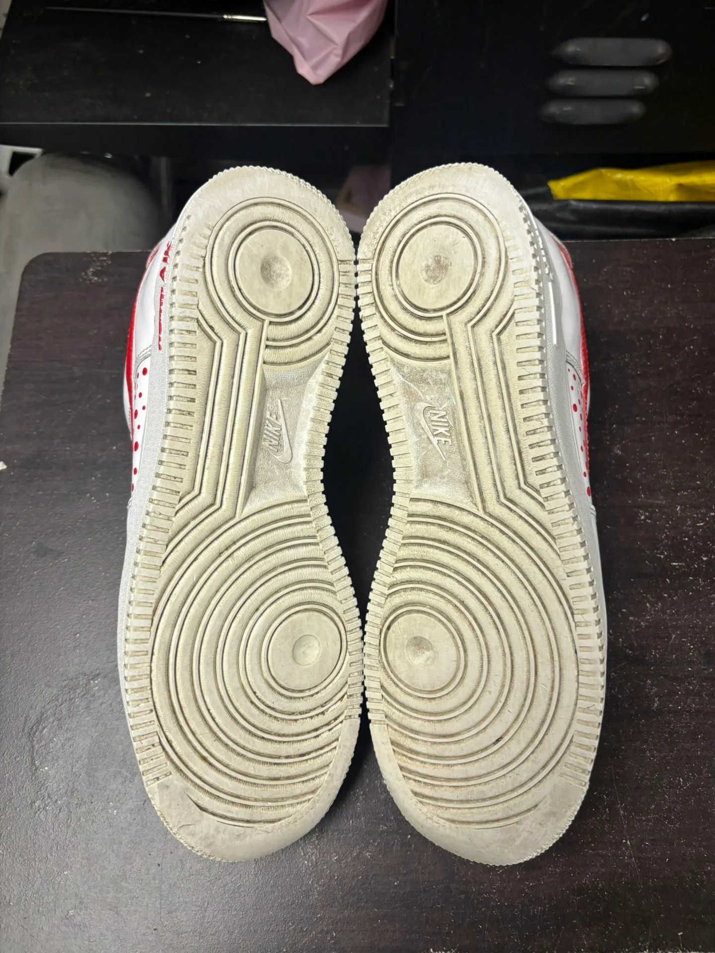 Air Force 1 Low Triple White Custom Shoe image indicator(3)