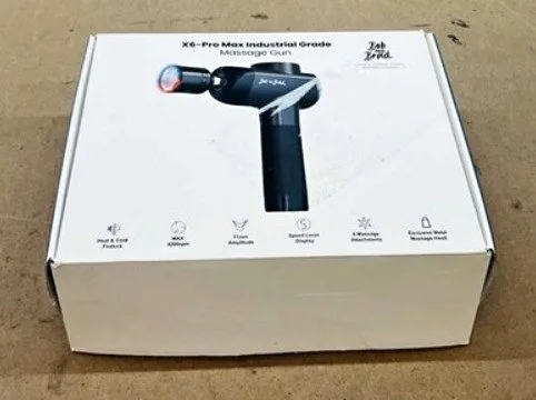 bob and brad massage gun with hot and cold tip