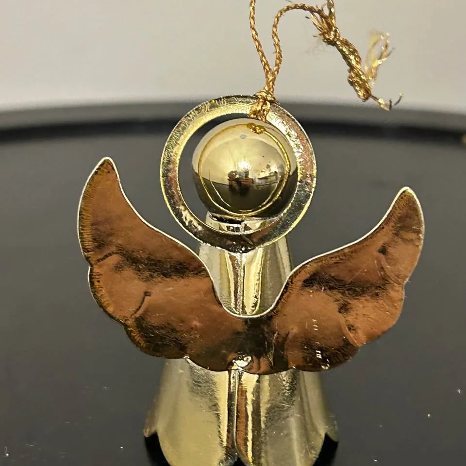 Vintage Set of 3 Angel Ornaments Set – Christmas Decor image indicator(3)