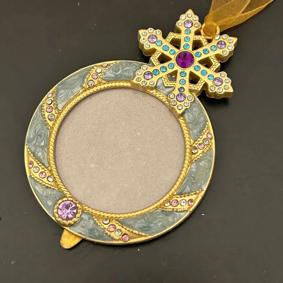 Christmas Decor Metal Photo Frame Ornamen