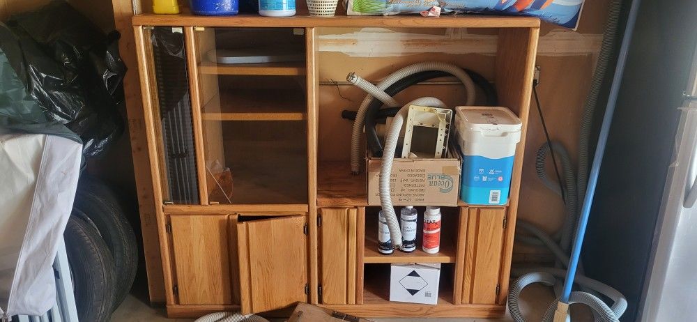 FREE Wood Entertainment Center