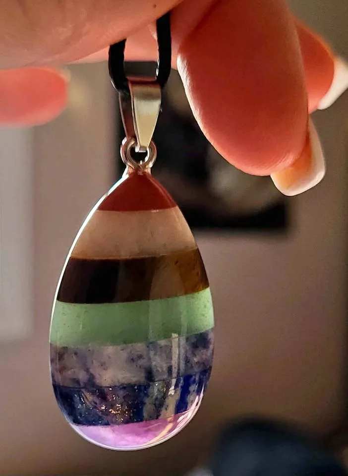 Crystal Chakra Pendants  - 3 - only thumbnail