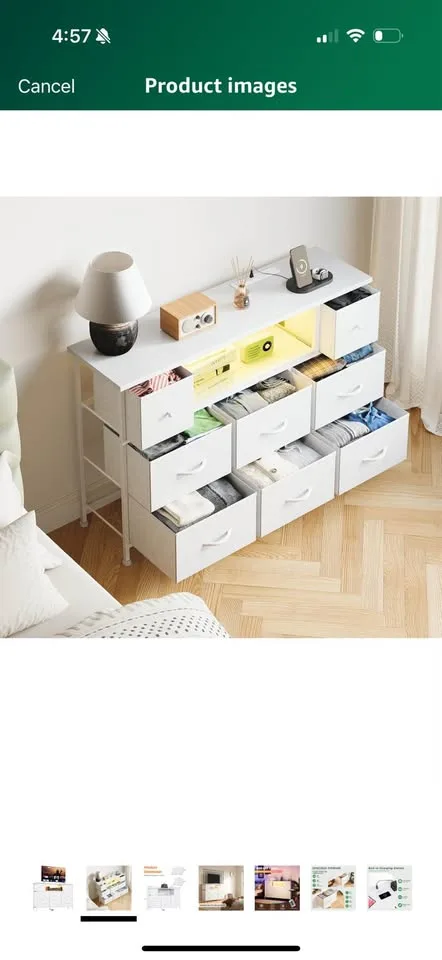 Brand new- Dresser with 8 drawers image indicator(5)