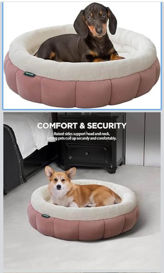 Brand New - Pink Donut Dog / Cat Beds , Medium 28” - photo 3