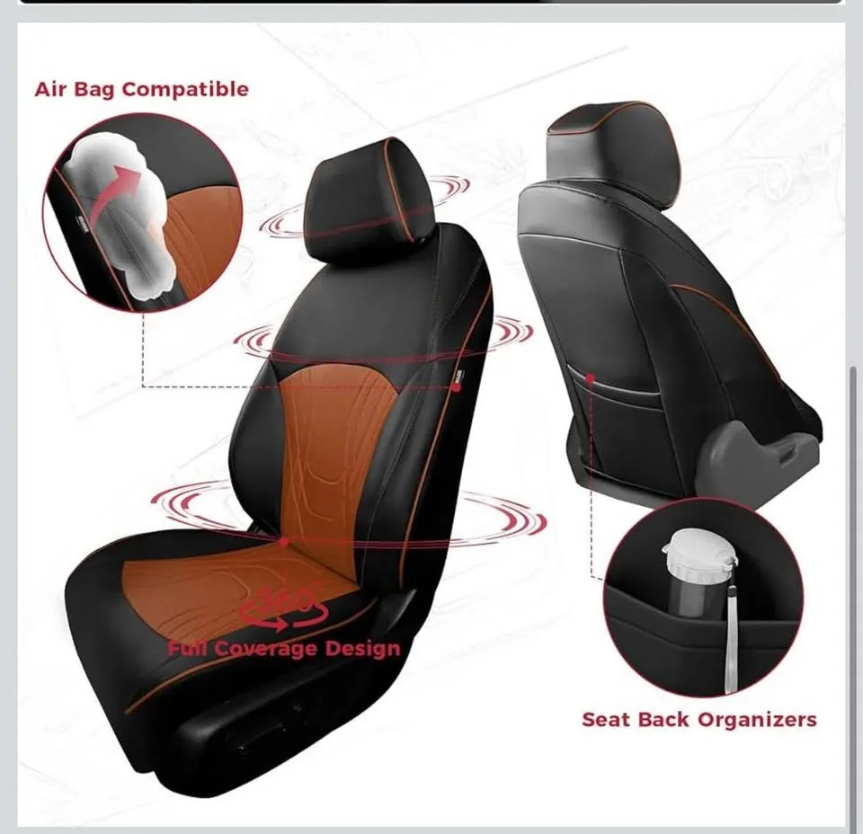 FREESOO Honda Accord Seat Covers 2023-2025 LX/EX image indicator(3)