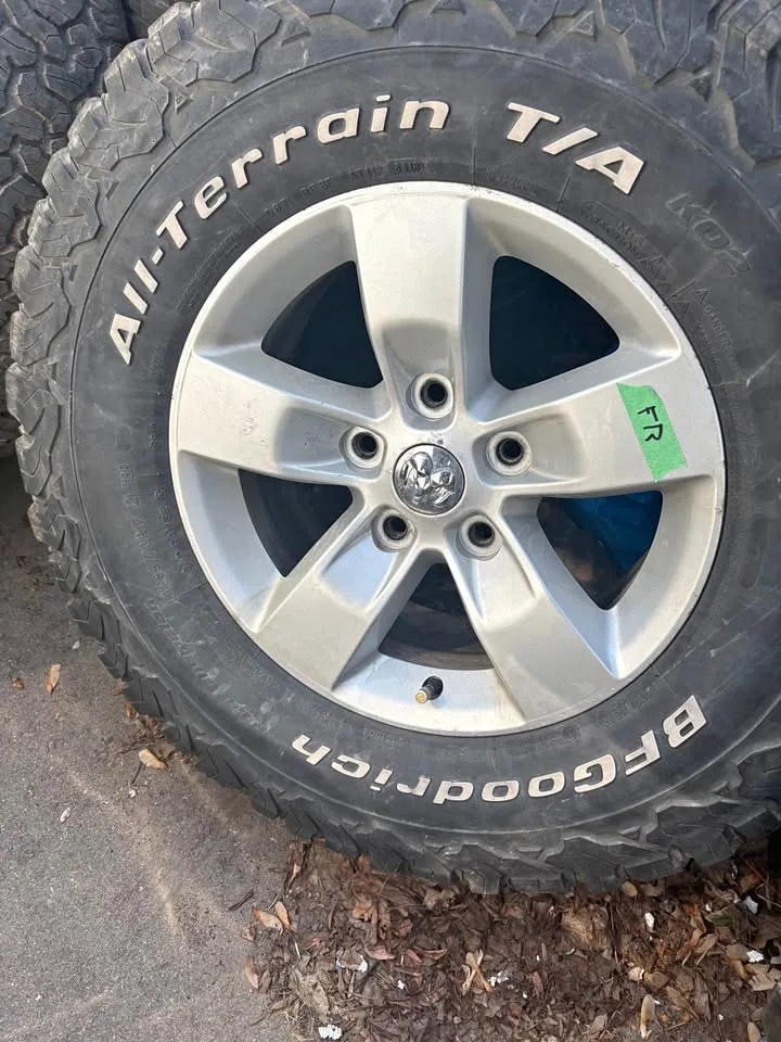 OEM RAM RIMS WITH TIRES thumbnail