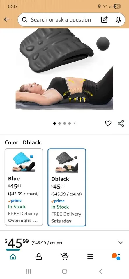 RestCloud Back Stretcher image indicator(2)