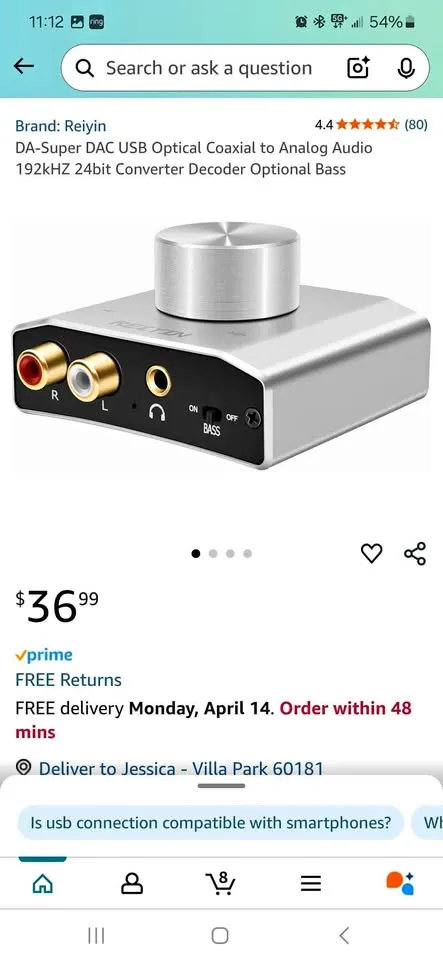 Coaxial to analog converter thumbnail