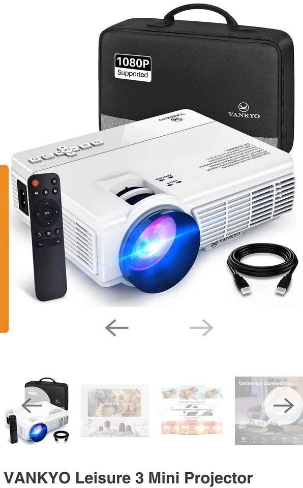 Vankyo projector new