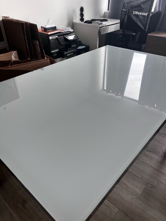 Dining Table, chrome plated/high gloss, 53 1/8x33 1/2 " - photo 5