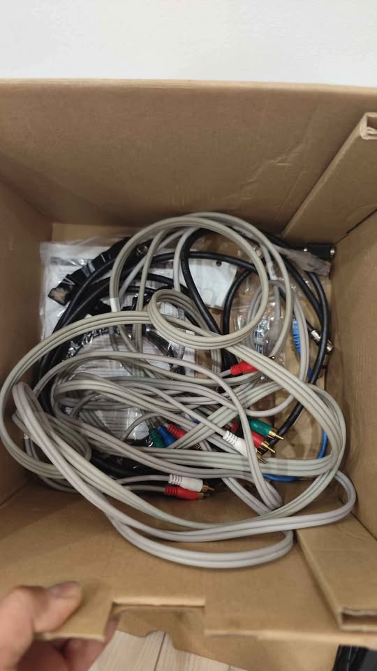 Full box of chargers and different cables - photo 2