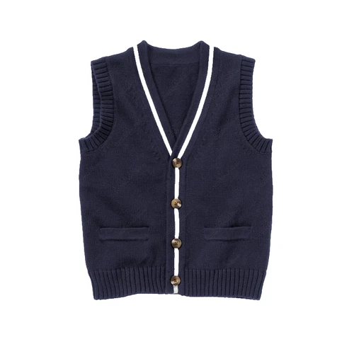 NEW Gymboree Boys Cardigan Sweater Vest Medium 7-8