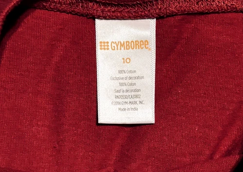 Gymboree Burgundy Brontosaurus Long Sleeve Top 10 - photo 2