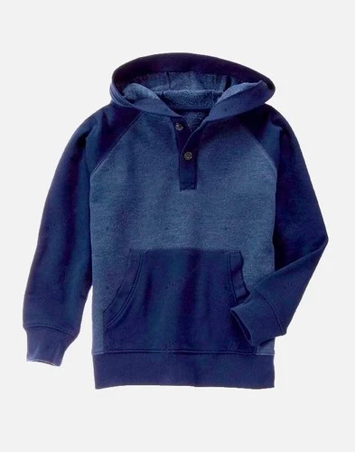 Gymboree Boys Blue Pullover Hoodie Size M 7-8