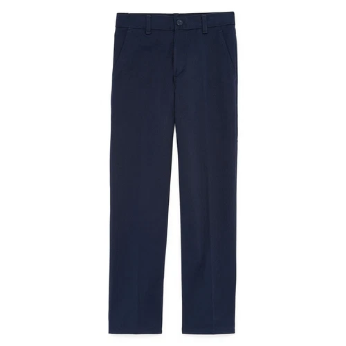 IZOD Boys Uniform Navy Chino Pants 16 Slim