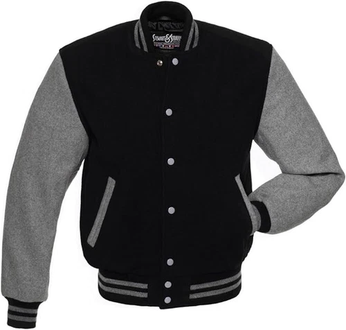 Stewart & Strauss Varsity Letterman Jacket Men Youth Small