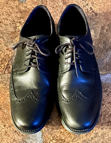 Cole Haan Wingtip Oxford Black Leather Size 11.5 - photo 4