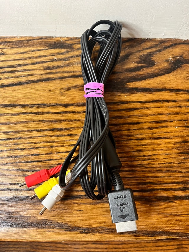 OEM Sony Playstation AV Cable