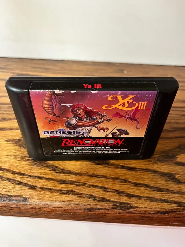 Ys III Sega Genesis