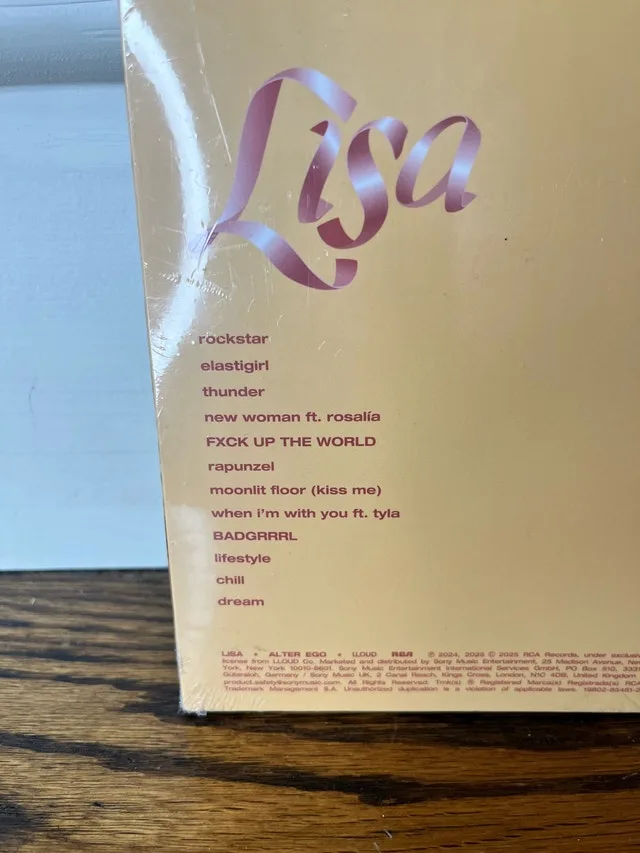 Lisa - Alter Ego Vinyl LP (Sealed) image indicator(4)