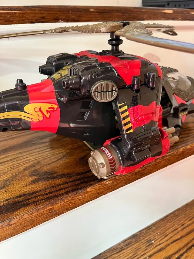 Hasbro 2002 GI Joe vs. Cobra Crimson Command Copter image indicator(4)