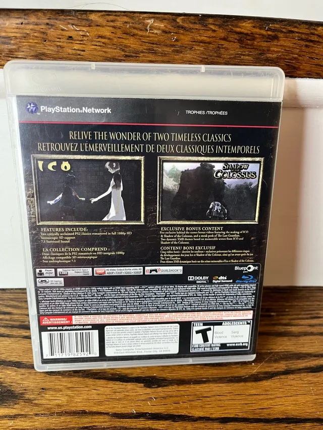 Ico & Shadow of the Colossus PS3 image indicator(2)