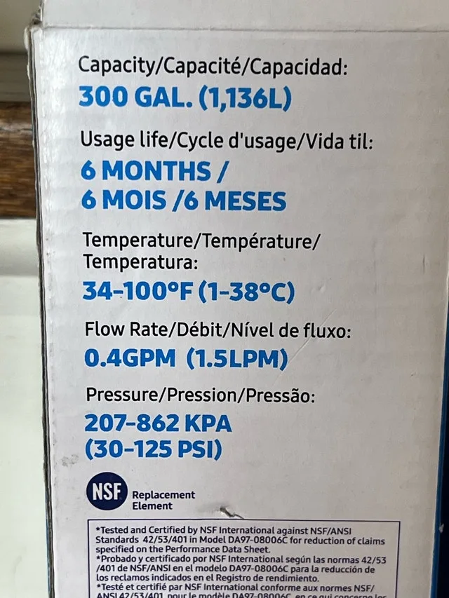 Samsung DA97-17376B Water Filter Replacement image indicator(4)