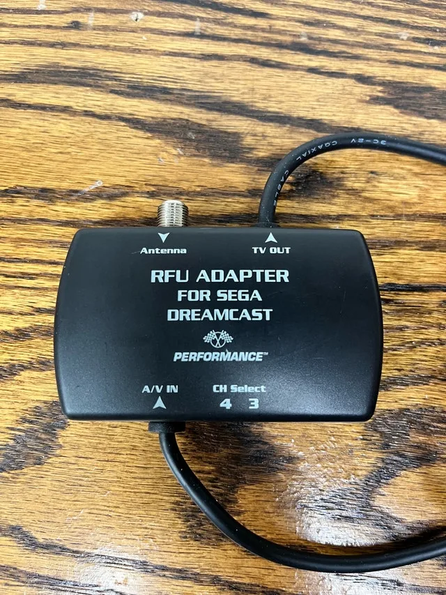 RFU adapter for sega dreamcast
